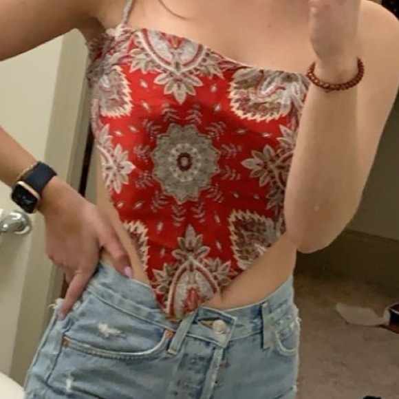 Vestique First Rodeo Bandana Top - Picture 3 of 3